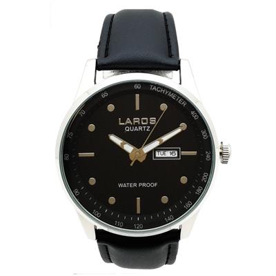 ساعت مچی عقربه ای مردانه لاروس مدل lm a102 black