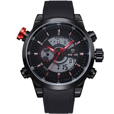 ساعت مچی عقربه ای مردانه وید مدل wh3401s red