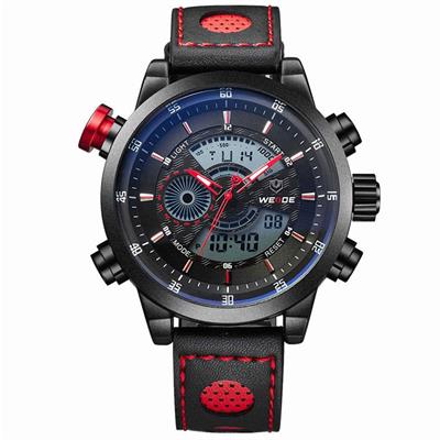 ساعت مچی عقربه ای مردانه وید مدل wh3401l red