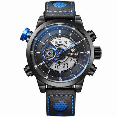 ساعت مچی عقربه ای مردانه وید مدل wh3401l blue