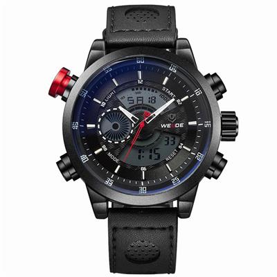 ساعت مچی عقربه ای مردانه وید مدل wh3401l black