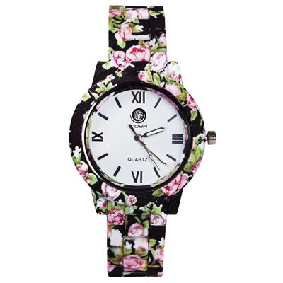 ساعت مچی عقربه ای زنانه مویا مدل flower 04