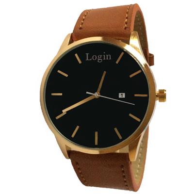 ساعت مچی عقربه ای مردانه لوگین کد 01