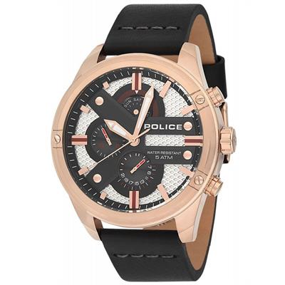 ساعت مچی عقربه ای مردانه پلیس مدل pl14837jsr 04