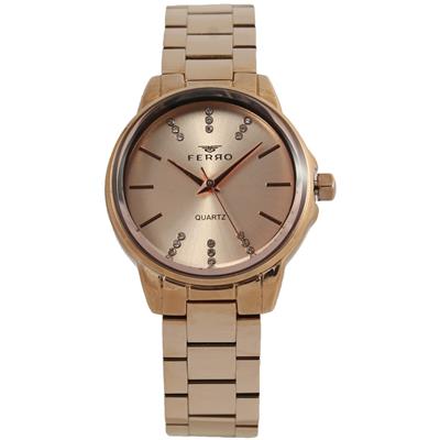 ساعت مچی عقربه ای زنانه فرو مدل f61424 575 c2