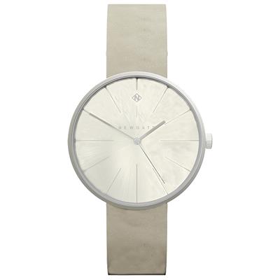 ساعت مچی عقربه ای زنانه نیوگیت مدل the new york silver case