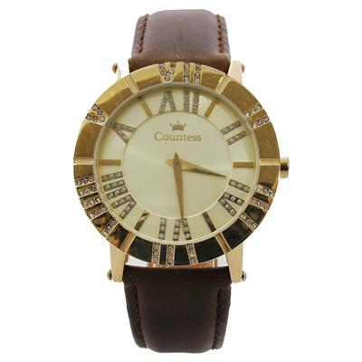 ساعت مچی عقربه ای زنانه کنتس مدل cts14608ga