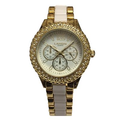 ساعت مچی زنانه سرامیکی لاروس مدل no 0717 79696