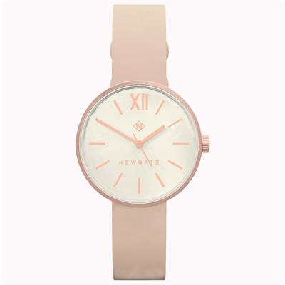 ساعت مچی عقربه ای زنانه نیوگیت مدل the atom brushed rose gold