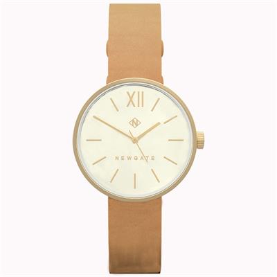 ساعت مچی عقربه ای زنانه نیوگیت مدل the atom radial gold case