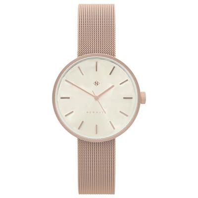 ساعت مچی عقربه ای زنانه نیوگیت مدل the atom polished rose gold