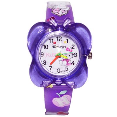 ساعت مچی عقربه ای بچگانه مدل k 03 دخترانه