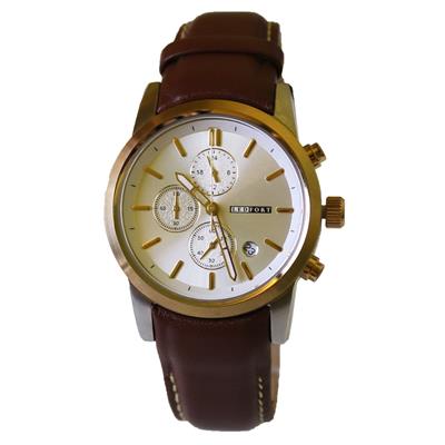 ساعت مچی عقربه ای زنانه لدفورت مدل کرنوگراف کد 04