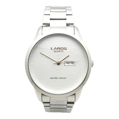 ساعت مچی عقربه ای مردانه لاروس مدل lm n602 whiterose
