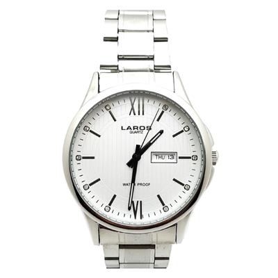 ساعت مچی عقربه ای مردانه لاروس مدل lm n617 silver