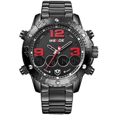 ساعت مچی عقربه ای مردانه وید مدل wh3405 sbb red