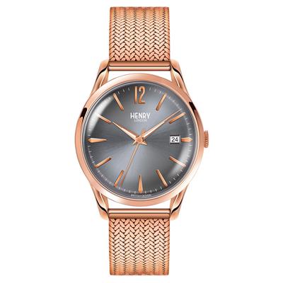 ساعت مچی عقربه ای هنری لندن مدل hl39 m 0118