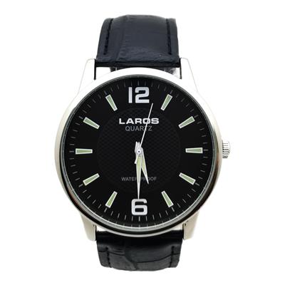ساعت مچی عقربه ای مردانه لاروس مدل lm n625 black