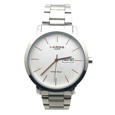 ساعت مچی عقربه ای مردانه لاروس مدل lm n605 rose