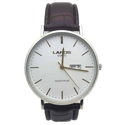 ساعت مچی عقربه ای مردانه لاروس مدل lm n600 brown