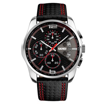 ساعت مچی عقربه ای مردانه اسکمی مدل s9106red