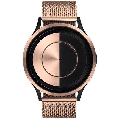 ساعت مچی عقربه ای زیرو مدل lunar rose gold unisex