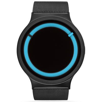 ساعت مچی عقربه ای زیرو مدل eclipse black ocean unisex