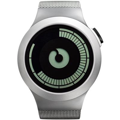 ساعت مچی عقربه ای زیرو مدل saturn chrome unisex