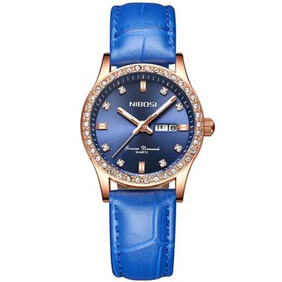 ساعت مچی عقربه ای نیبوسی مدل ni2311 blue