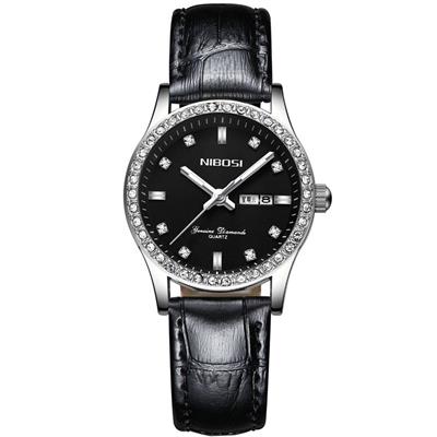 ساعت مچی عقربه ای نیبوسی مدل ni2311 black