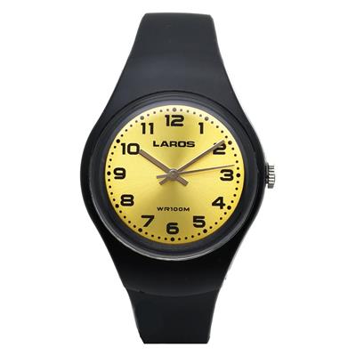 ساعت مچی عقربه ای لاروس مدل lc a300 blackgold