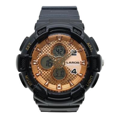 ساعت مچی عقربه ای مردانه لاروس مدل lm dt105 rose