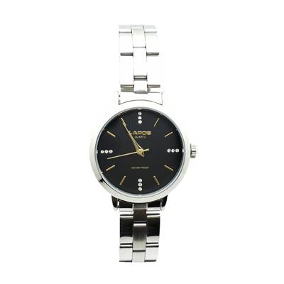 ساعت مچی عقربه ای زنانه لاروس مدل lw n383 black