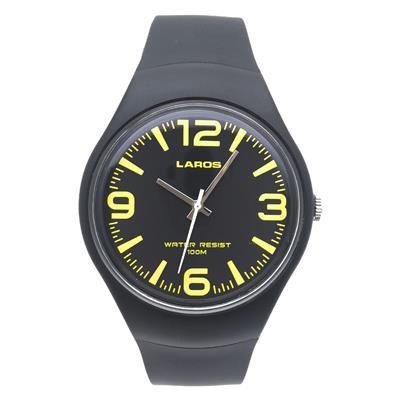 ساعت مچی عقربه ای لاروس مدل lc b300 black