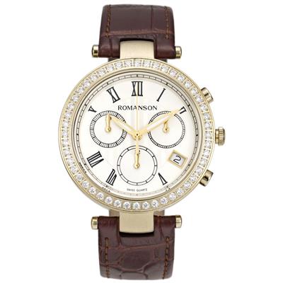 ساعت مچی عقربه ای زنانه رومانسون مدل rl6a02hlngasr5