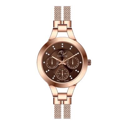 ساعت مچی عقربه ای زنانه کارلو پروجی مدل cg2034 4
