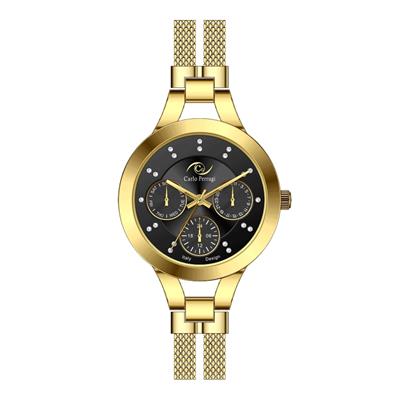 ساعت مچی عقربه ای زنانه کارلو پروجی مدل cg2034 3