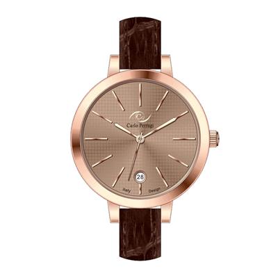 ساعت مچی عقربه ای زنانه کارلو پروجی مدل cg2033 4