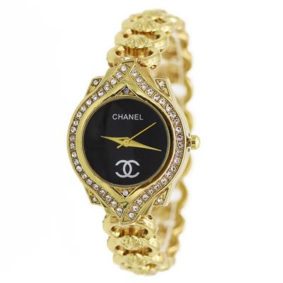 ساعت مچی عقربه ای زنانه شانل مدل f404