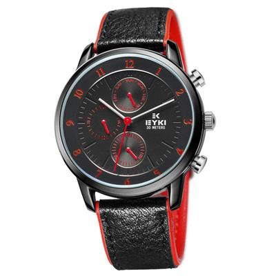 ساعت مچی عقربه ای مردانه ایکی مدل eovs8732l red