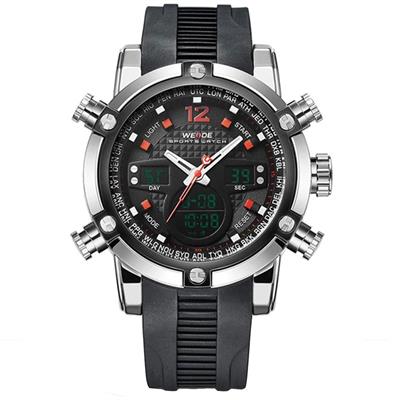 ساعت مچی عقربه ای مردانه وید مدل 5205pu red