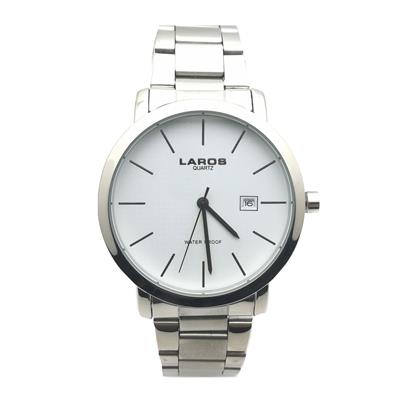 ساعت مچی عقربه ای مردانه لاروس مدل lm n371 white