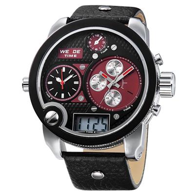 ساعت مچی عقربه ای مردانه وید مدل wh2305 2 red