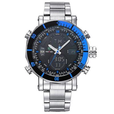 ساعت مچی عقربه ای مردانه وید مدل wh5203 sb blue