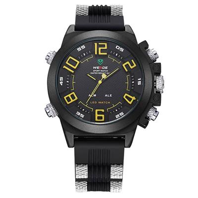 ساعت مچی عقربه ای مردانه وید مدل wh5202 yellow