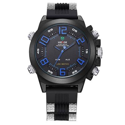 ساعت مچی عقربه ای مردانه وید مدل wh5202 blue