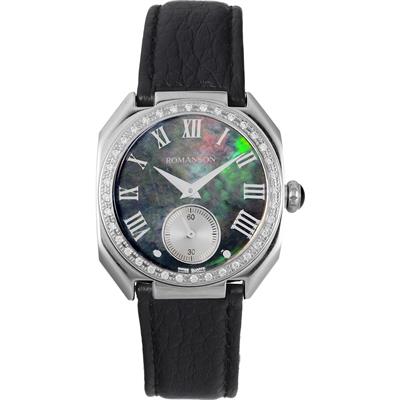 ساعت مچی عقربه ای زنانه رومانسون مدل rl1208ql1wm32w