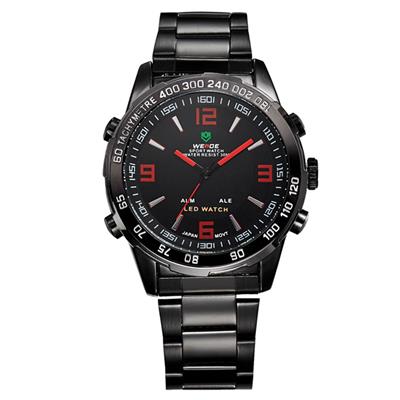 ساعت مچی عقربه ای مردانه وید مدل wh1009 3 red