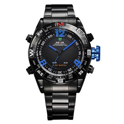 ساعت مچی عقربه ای مردانه وید مدل wh2310 3 blue