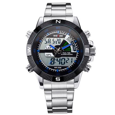 ساعت مچی عقربه ای مردانه وید مدل wh1104 5 sb blue